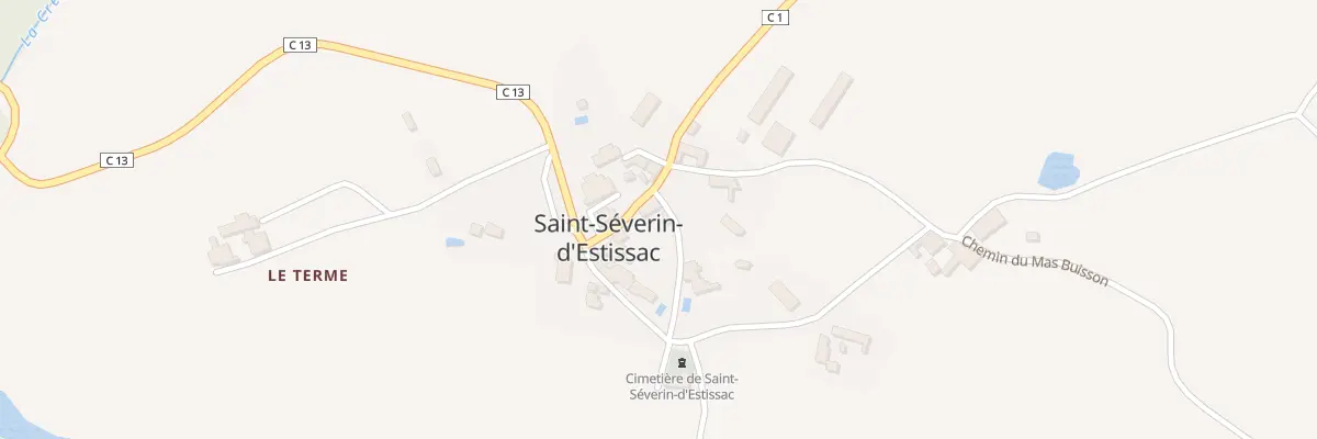 Plan du 201 Rue de l’Église à Saint-Séverin-d’Estissac