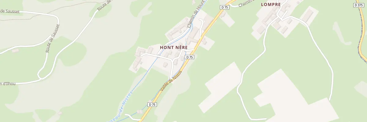 Plan du 2 Che de Hount Nère à Nistos
