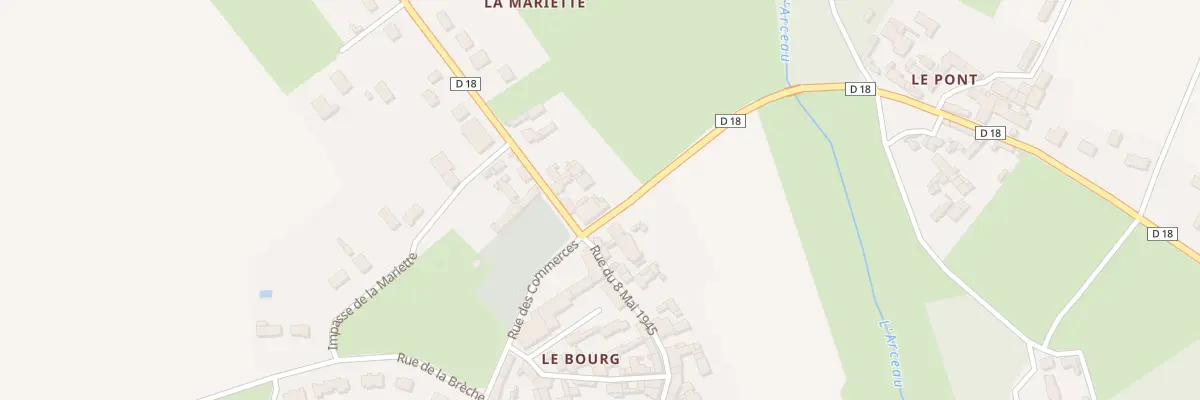 Plan du 1 Rte du Pont à Parçay-sur-Vienne