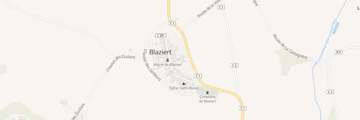 Plan du 5057 Village à Blaziert