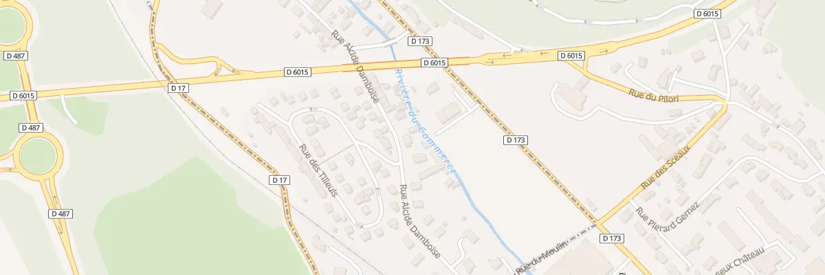 Plan du 55T Rue Alcide Damboise à Bolbec