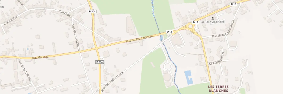 Plan du 74 Rue du Pont Roman au Grand-Lucé