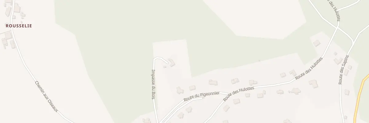 Plan du 871 Rte du Pigeonnier à Montagrier