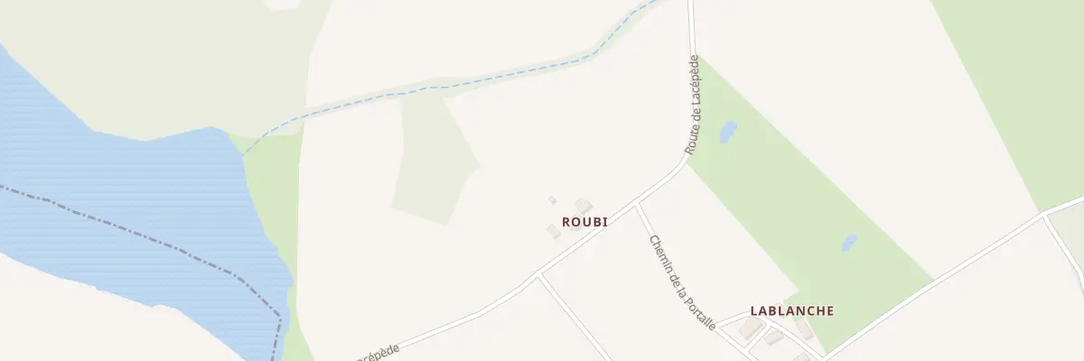 Plan du 830 Rte de Lacépède à Saint-Sardos
