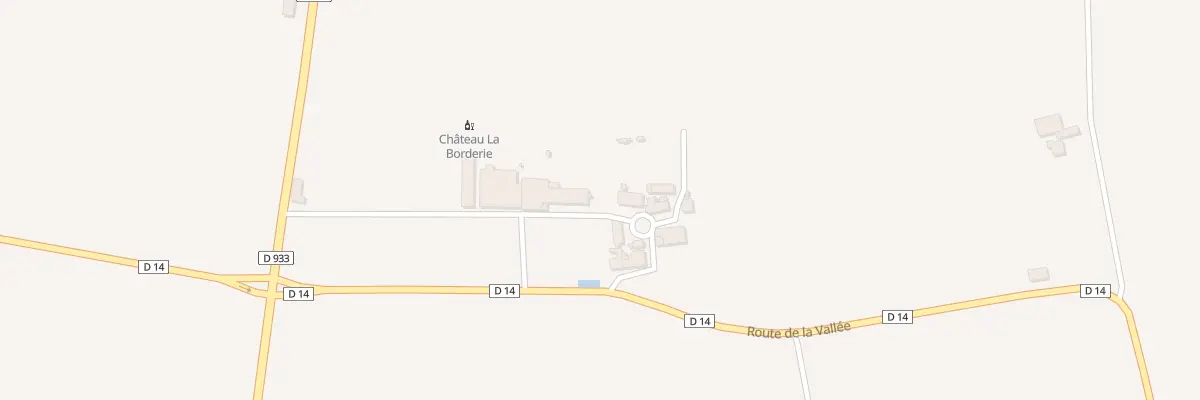 Plan du 64A La Borderie Est à Monbazillac