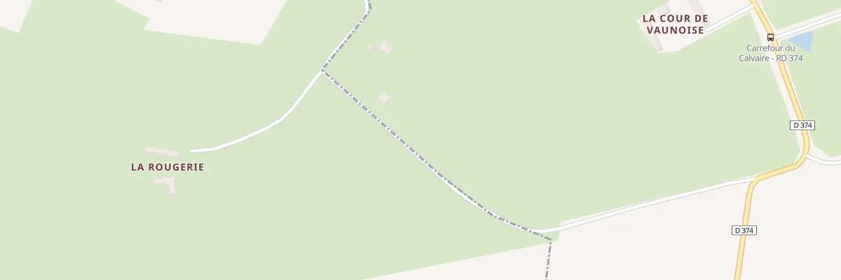 Plan du 2 La Florenciere à Vaunoise