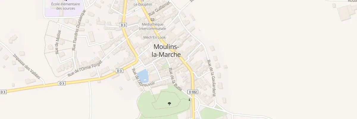 Plan du 17 Gr Grande Rue à Moulins-la-Marche