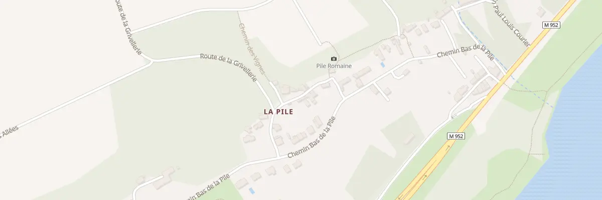 Plan du 2 Che Haut de la Pile à Cinq-Mars-la-Pile