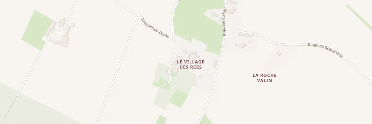 Plan du 151 Le Village des Rois à Parçay-sur-Vienne