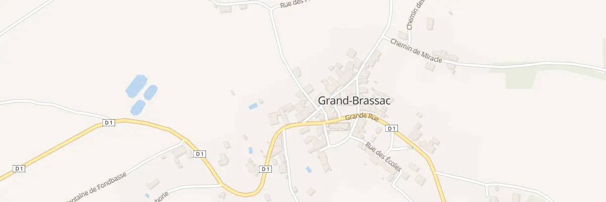 Plan du 3 Rue des Prairies à Grand-Brassac