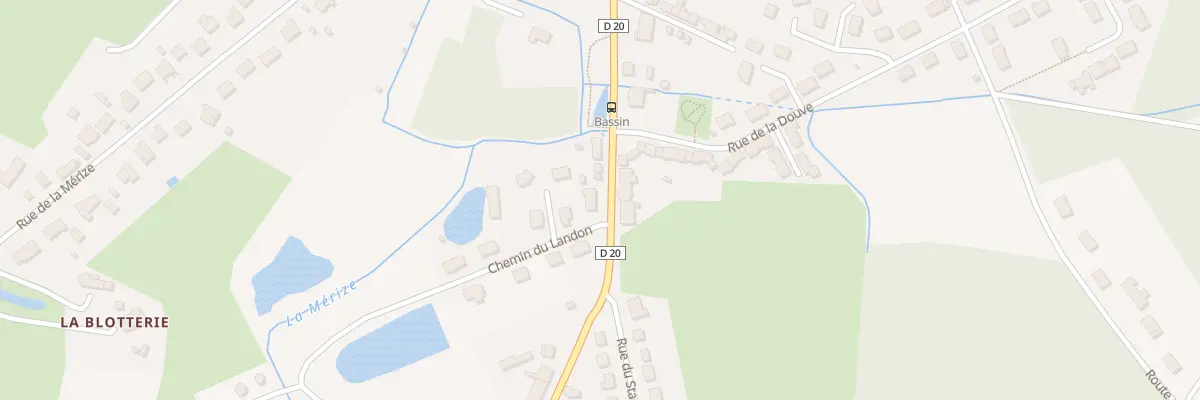 Plan du 30T Rue du Gen de Gaulle au Breil-sur-Mérize