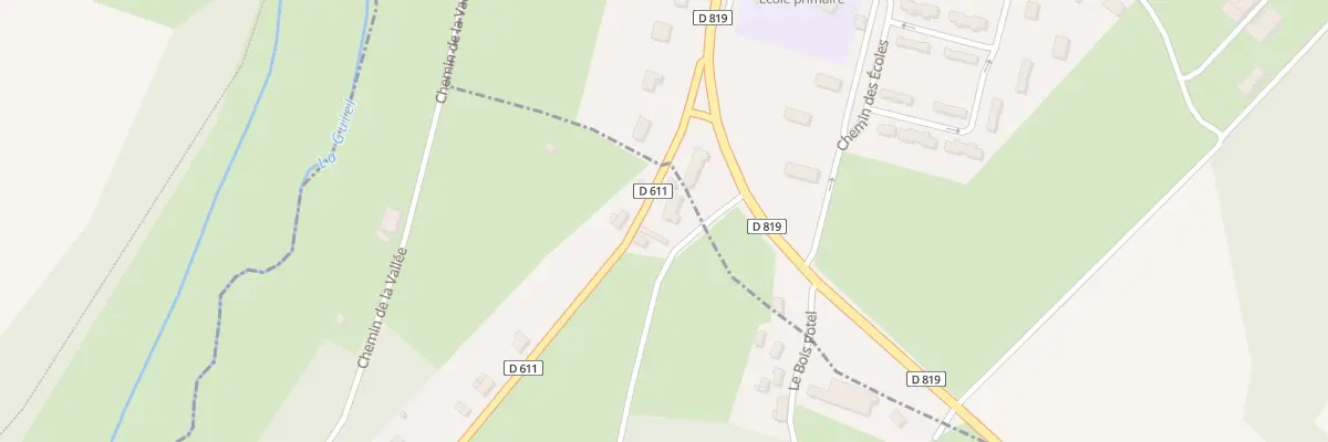 Plan du 2 Les Bruyeres à Montreuil-l’Argillé