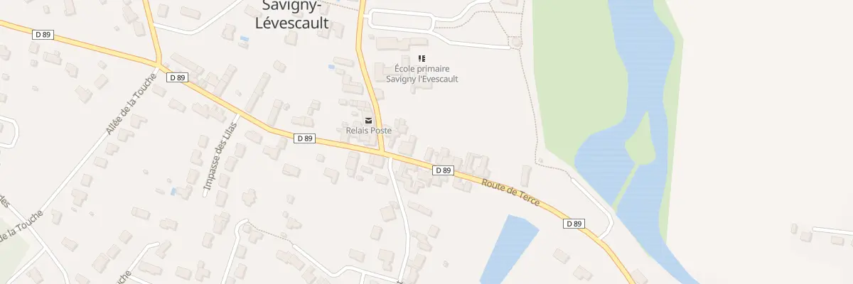 Plan du 51 Rte de Tercé à Savigny-Lévescault