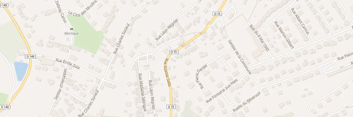 Plan du 68 Rue Azarias Selle à Bolbec