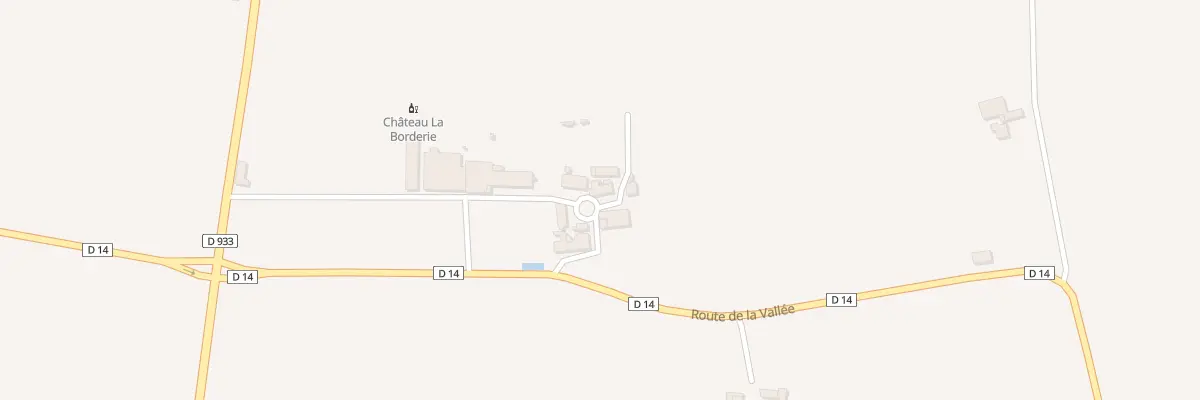 Plan du 64 La Borderie Est à Monbazillac