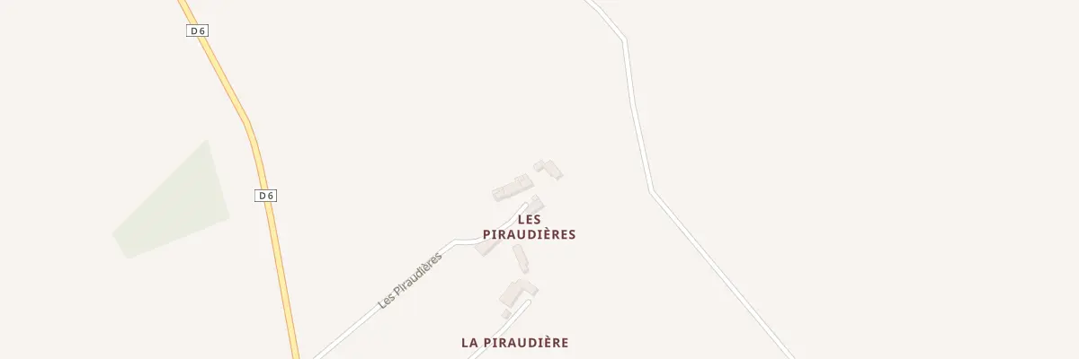 Plan du 5658 La Piraudière à Saint-Paterne-Racan