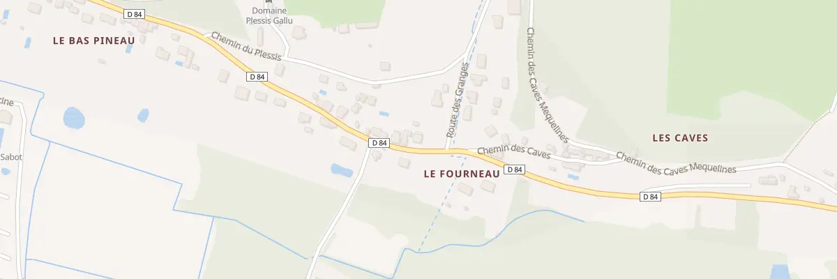 Plan du 81 Rue de Pineau à Azay-le-Rideau