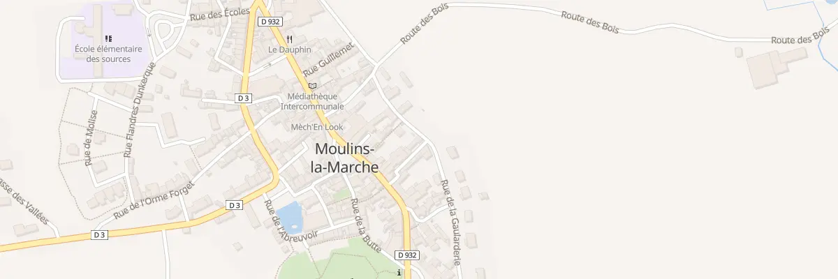 Plan du 5 Cour du Yoyo à Moulins-la-Marche