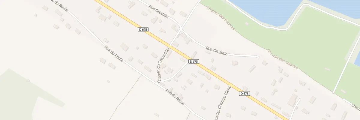 Plan du 14 Che de la Rue Aubé à Toutainville