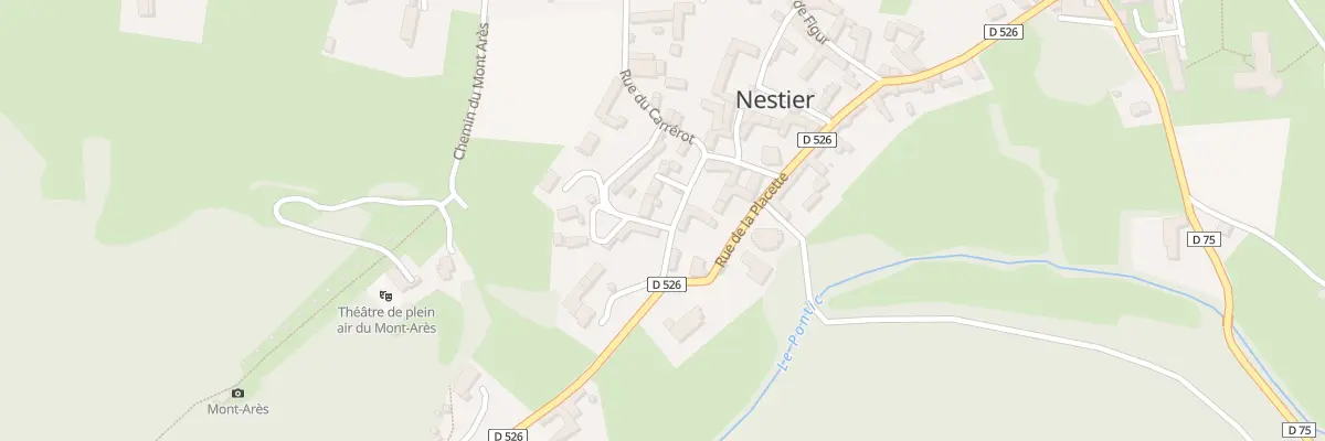 Plan du 7 Che de Chicou à Nestier