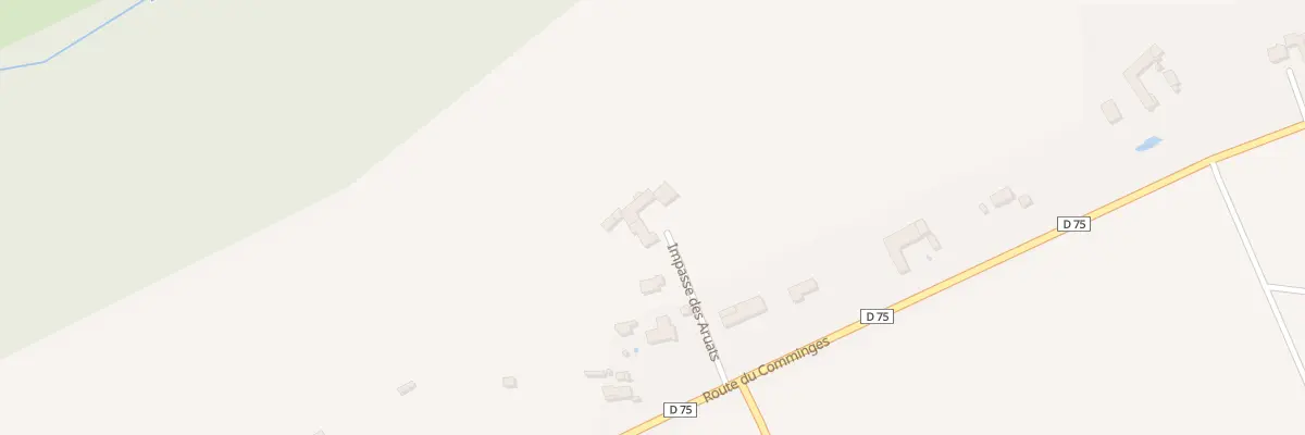 Plan du 112 Arruats à Villeneuve-Lécussan