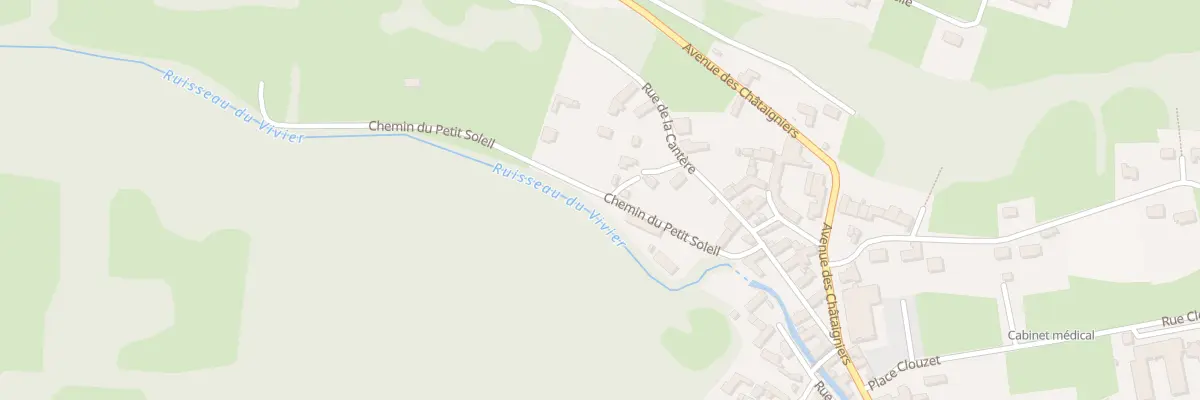 Plan du 1 Che du Petit Soleil à Saint-Laurent-de-Neste