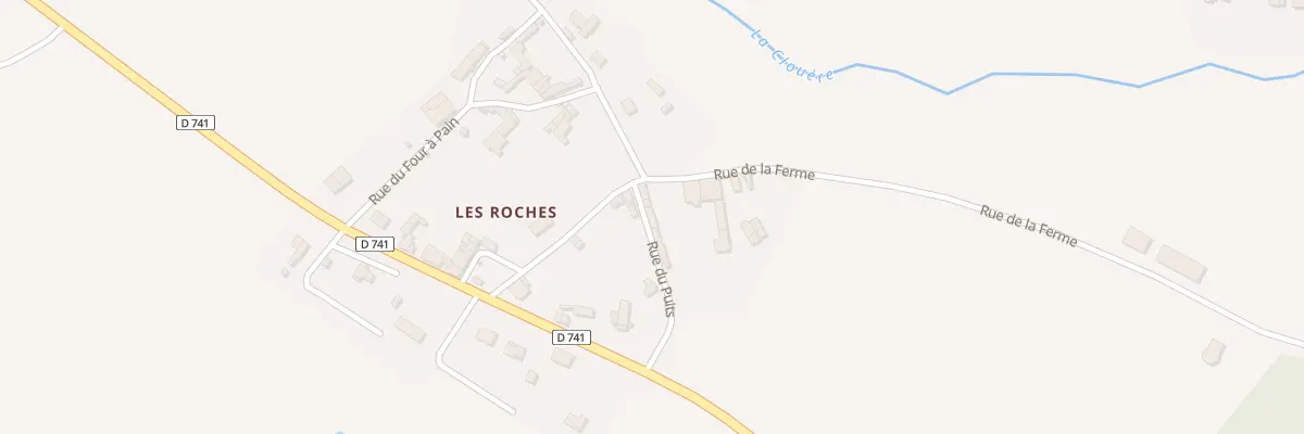 Plan du 5143 Les Roches à Saint-Secondin
