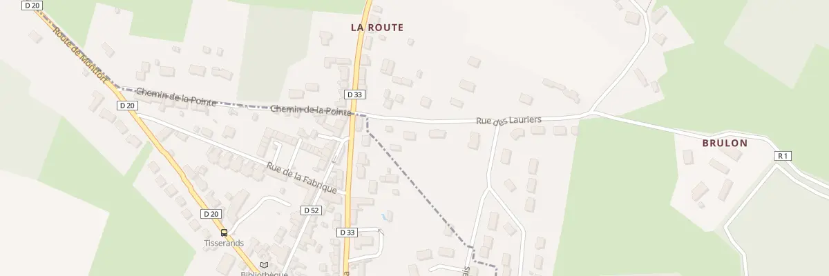 Plan du 2 Rue des Lauriers à Nuillé-le-Jalais