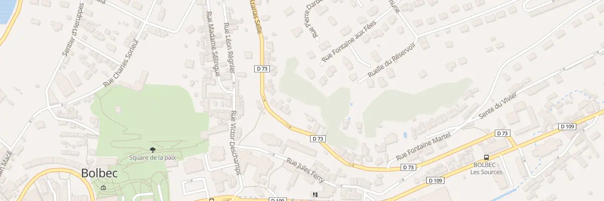 Plan du 32 Rue Azarias Selle à Bolbec