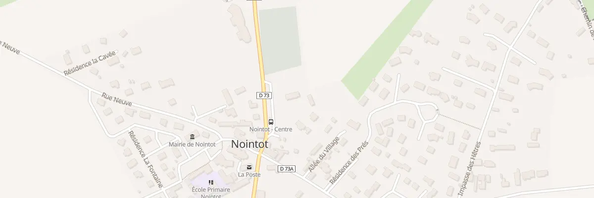 Plan du 6 Pl du Presbytère à Nointot