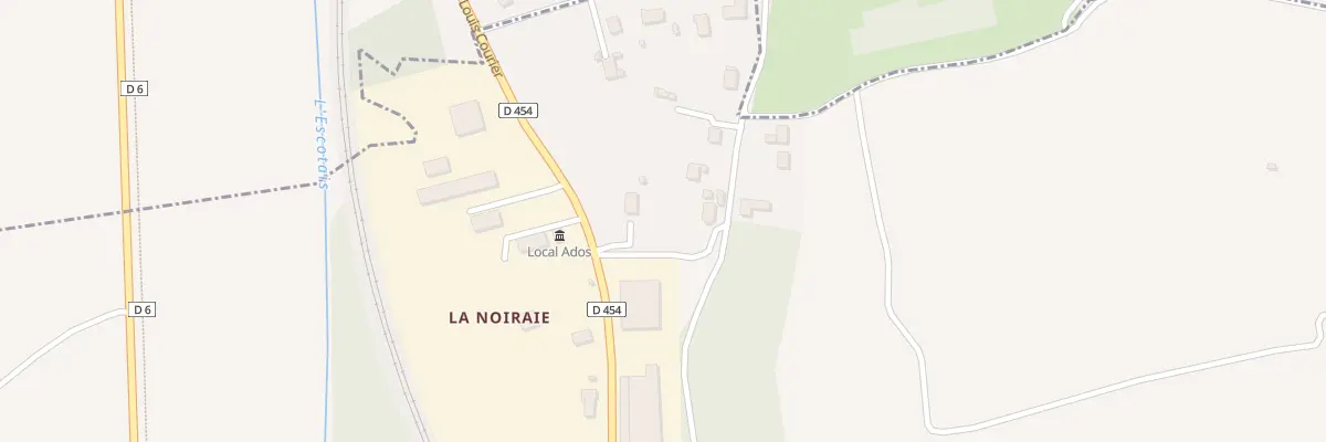 Plan des Devants de Larre à Saint-Paterne-Racan