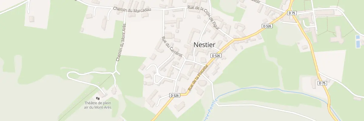 Plan du 15 Che de Chicou à Nestier