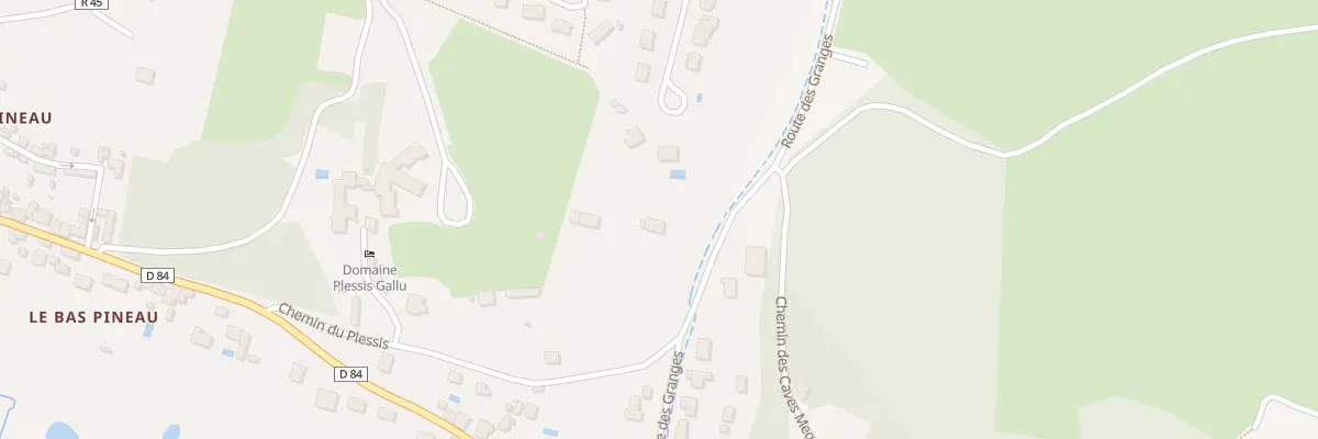 Plan du 1 Rte des Granges à Azay-le-Rideau