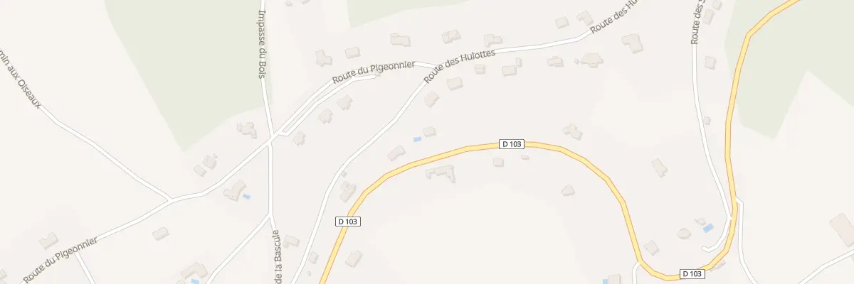 Plan du 423 Rte des Silots à Montagrier