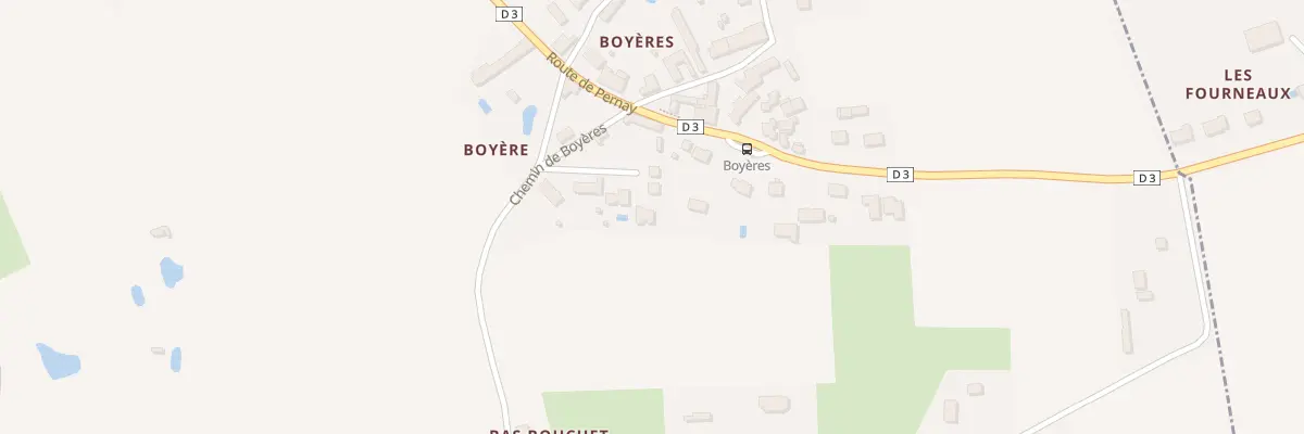 Plan du 77 Rte du Bas Bouchet à Ambillou
