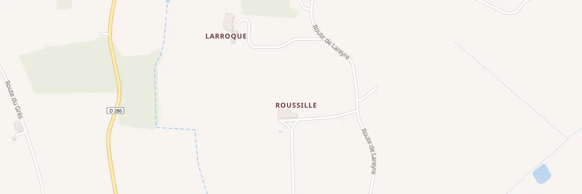 Plan du 821 Rte de Lareyre à Montagnac-sur-Auvignon
