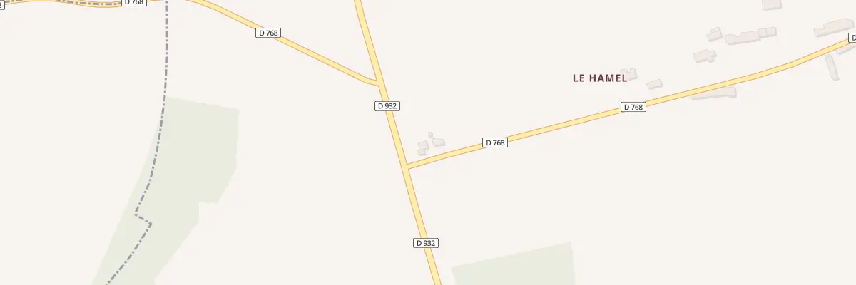 Plan du 12 Le Hamel à Saint-Ouen-de-Sécherouvre