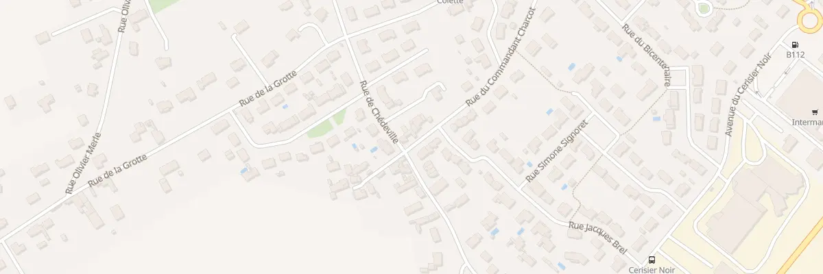 Plan du 14 Rue du Commandant Charcot à Naintré