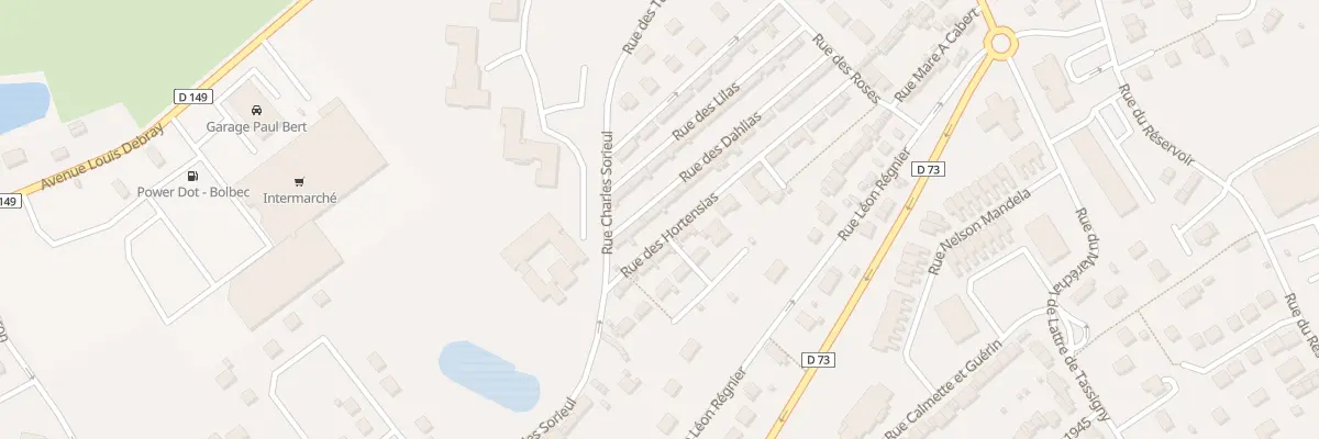 Plan du 5 Rue des Hortensias à Thérouldeville