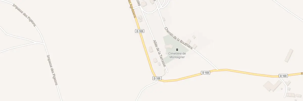 Plan du 4 Rue des Agrésiens à Montagrier