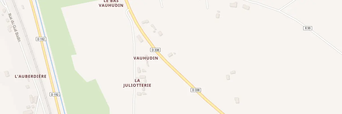 Plan du 5415 Vauhudin à Dissay-sous-Courcillon