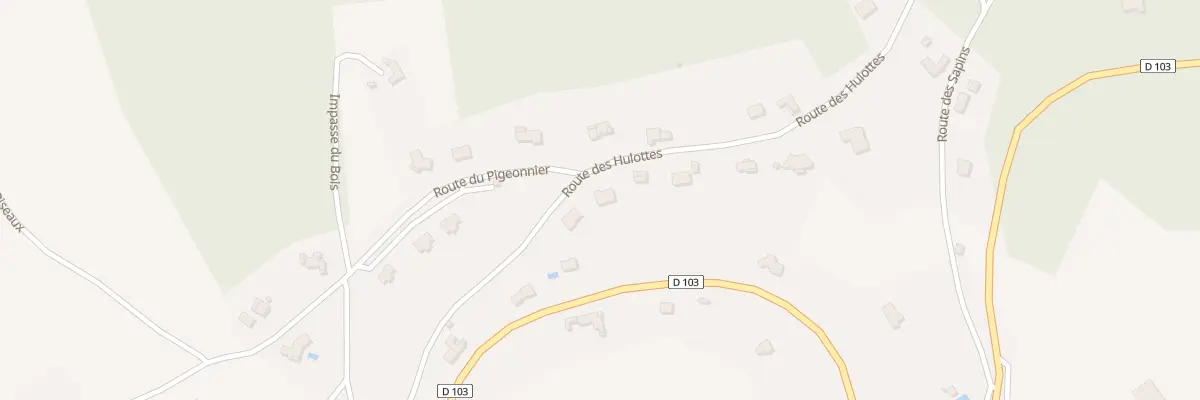 Plan du 494 Rte des Hulottes à Montagrier