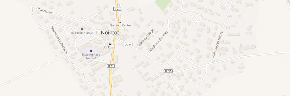 Plan du 87 Rte de la Gare à Nointot