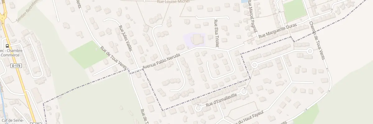 Plan du 2 Rue Jean Baptiste Clément à Bolbec