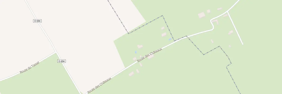Plan du 245 Rte des Chateaux à Morainville-Jouveaux