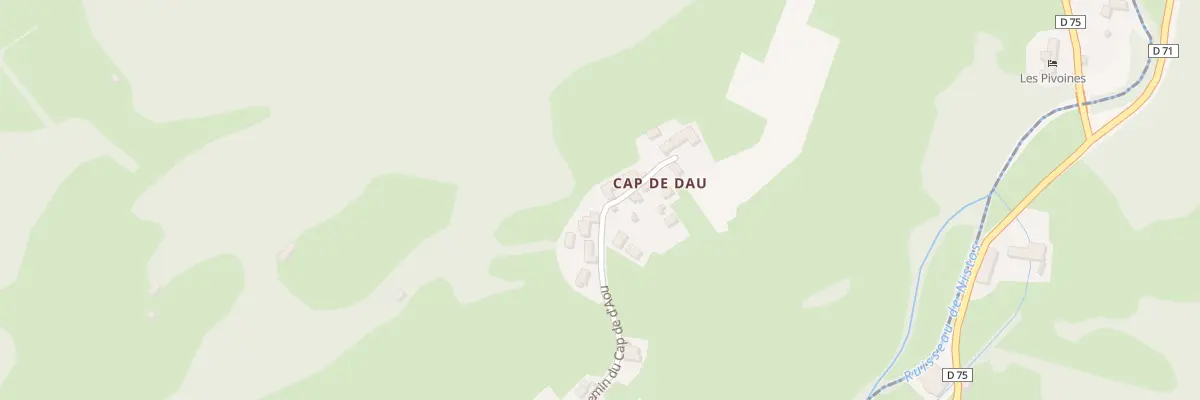 Plan du 7 Che du Cap de d’Aou à Nistos