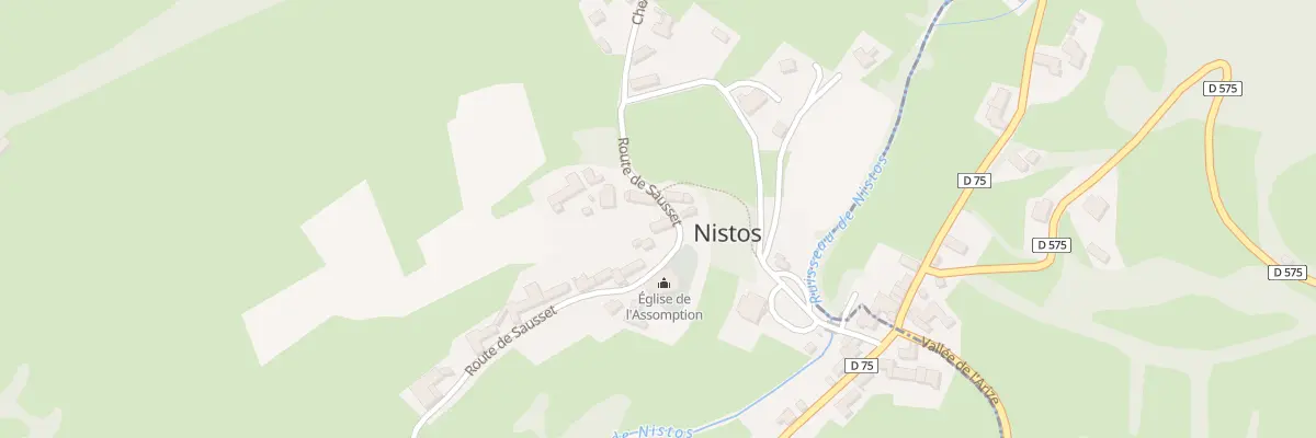 Plan du 10 Rte du Sausset à Nistos