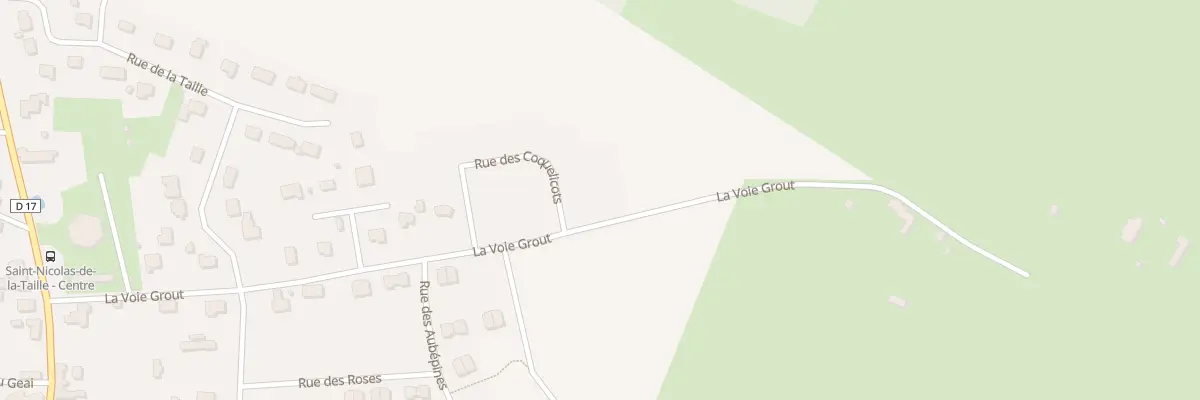 Plan du 20 Rue des Coquelicots à Saint-Nicolas-de-la-Taille