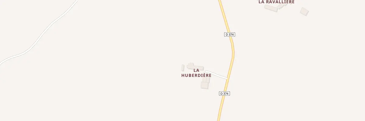 Plan du 51 La Huberdiere à Vaunoise