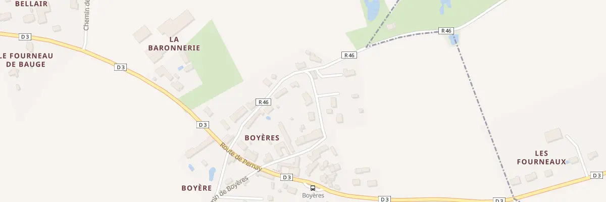 Plan du 8C Che de Boyeres à Ambillou